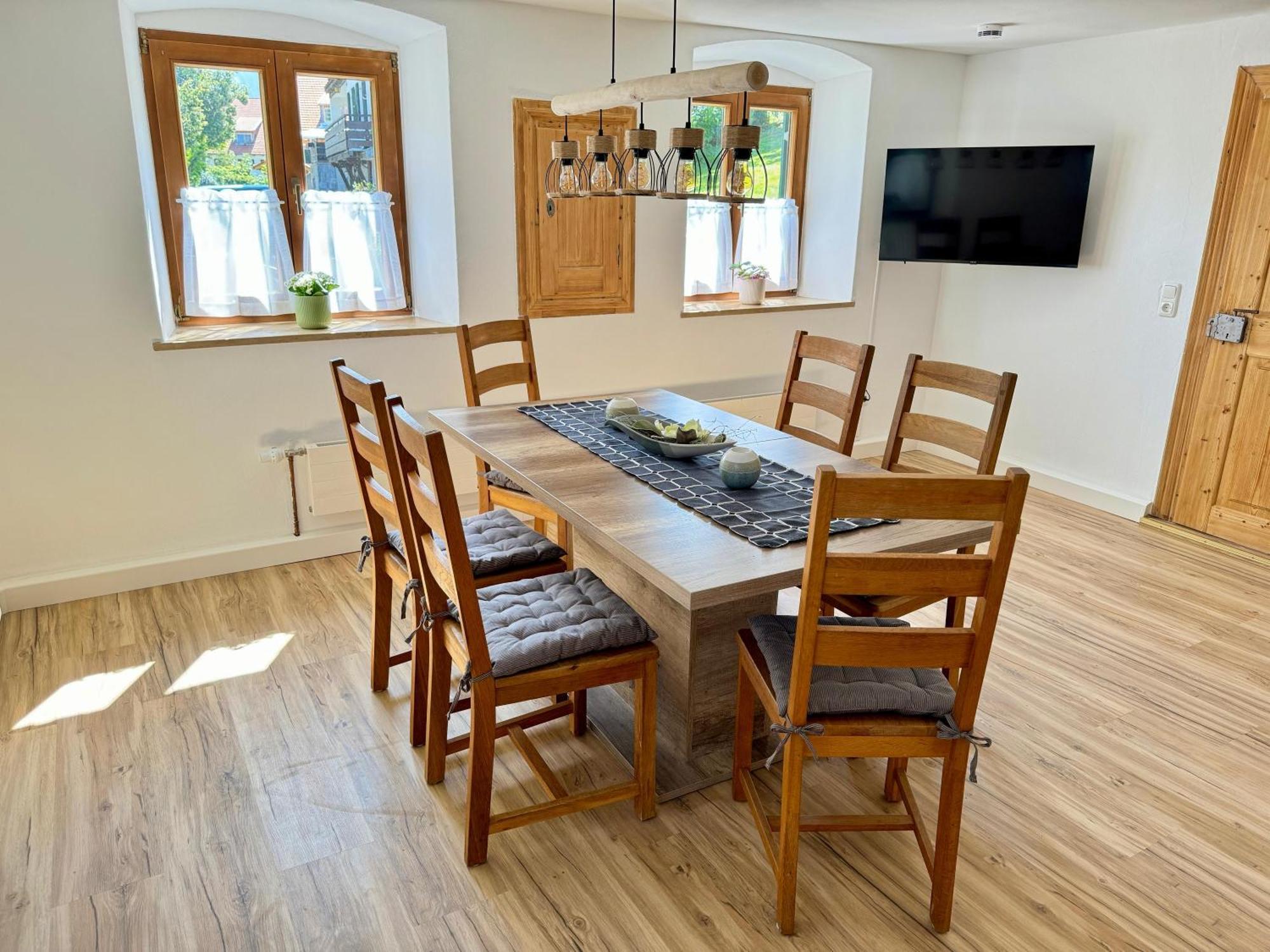 Ferienwohnung Alpenhirsch Швангау Екстериор снимка